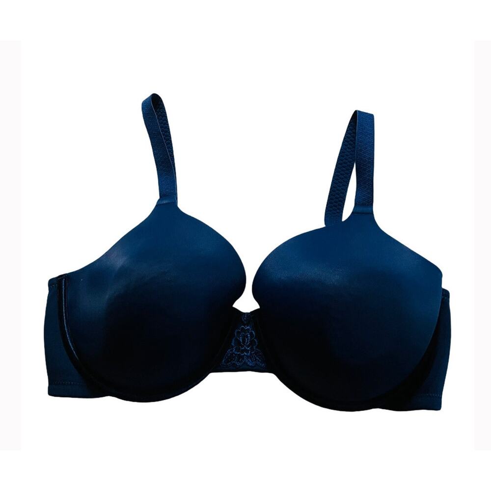 Vanity Fair T Shirt Bra Size 36D Blue